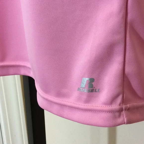 NWT Russell Stretch-POWER Pink Georgia Tech Shirt - Picture 3 of 8